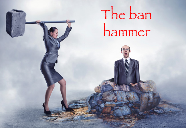 ban hammer